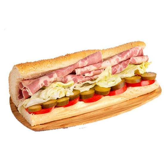 ساندویچ ژامبون گوشت سرد
