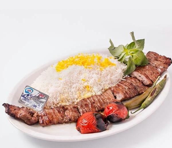 چلو کباب برگ ممتاز گوسفندی