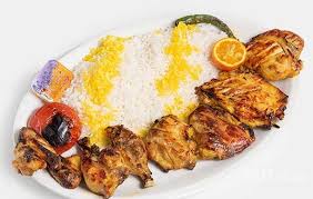 چلو جوجه کباب با استخوان
