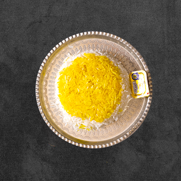چلو کره زعفرانی