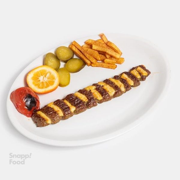 خوراک کباب لقمه نگین دار